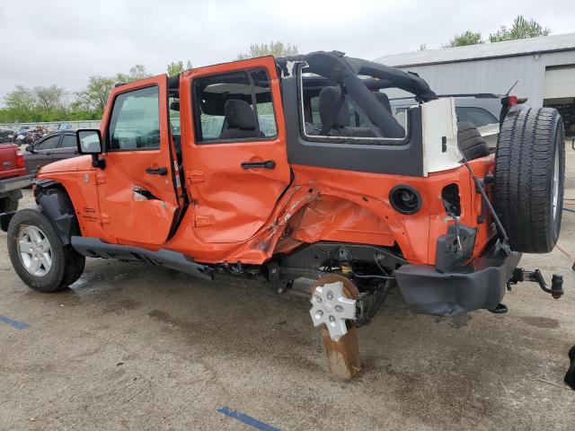  JEEP WRANGLER 2015 Pomarańczowy