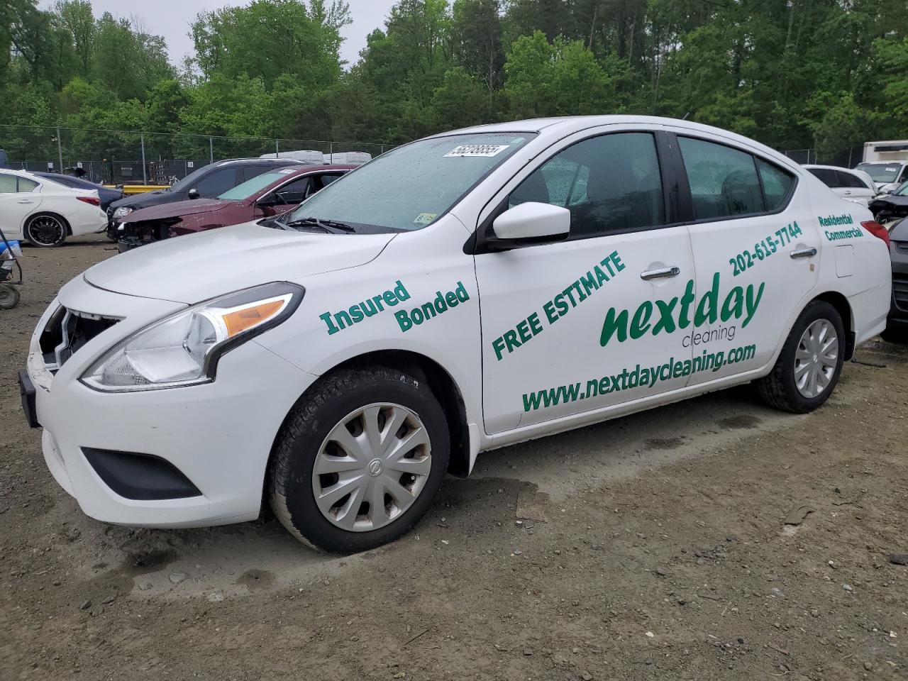 2016 Nissan Versa S zu verkaufen in Waldorf, MD - All Over