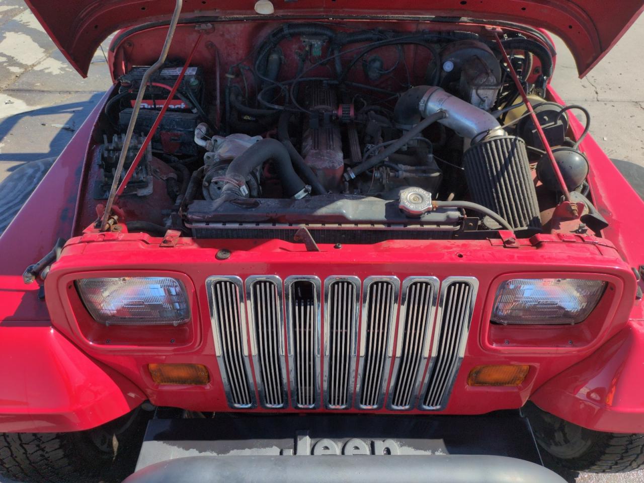 1992 Jeep Wrangler / Yj VIN: 2J4FY29S9NJ508783 Lot: 55336105