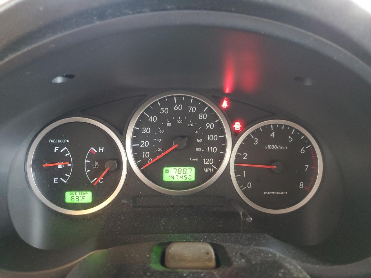 2005 Subaru Impreza Outback Sport VIN: JF1GG68575G805625 Lot: 57364375