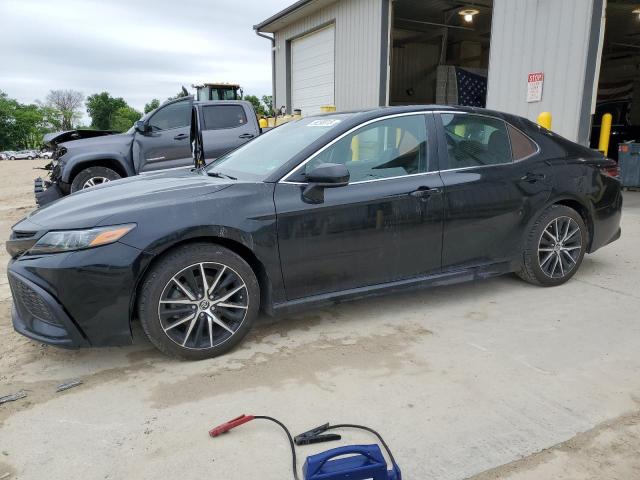  TOYOTA CAMRY 2021 Черный