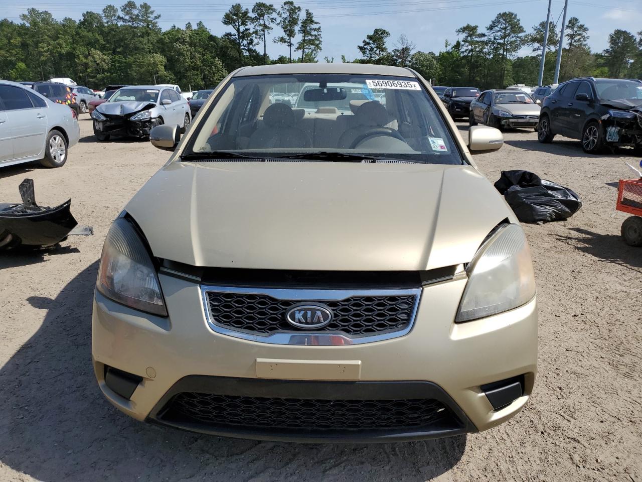 2010 Kia Rio Lx VIN: KNADH4A39A6658888 Lot: 56906935