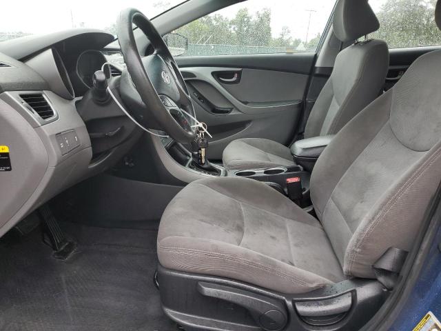  HYUNDAI ELANTRA 2014 Синий