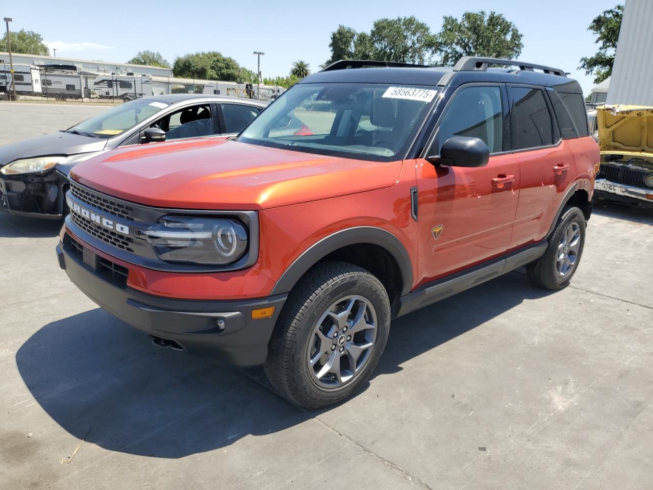 2023 Ford Bronco Sport Badlands იყიდება Sacramento-ში, CA - Rear End