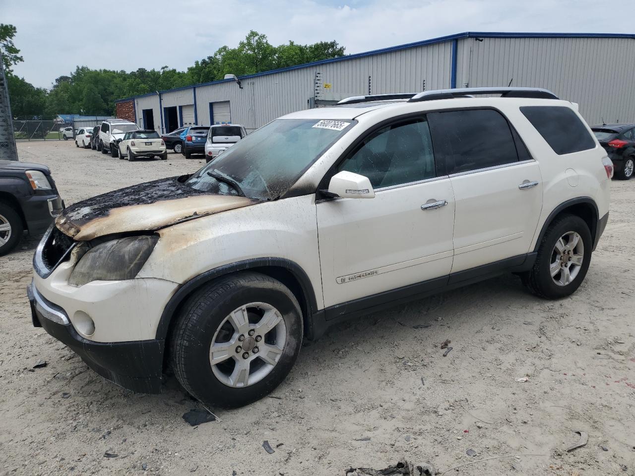 2008 Gmc Acadia Slt-2 for Sale in Hampton, VA - Burn - Engine