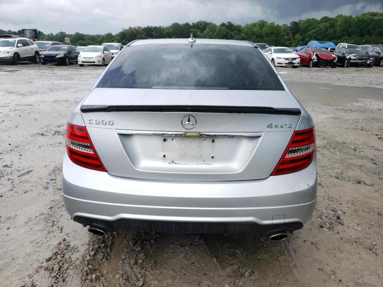 2012 Mercedes-Benz C 300 4Matic VIN: WDDGF8BBXCR192172 Lot: 58694235