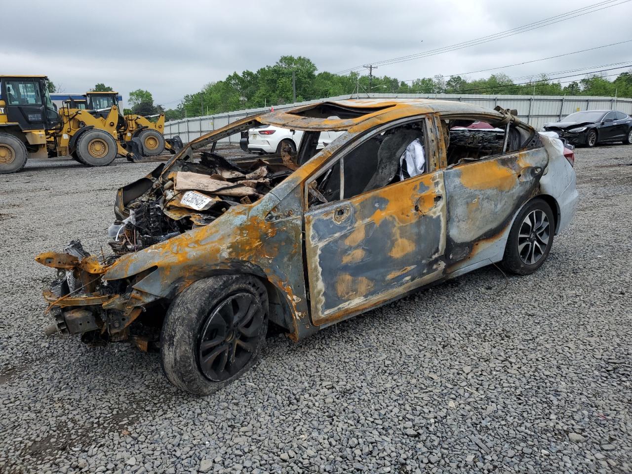 2014 Honda Civic Ex for Sale in Hillsborough, NJ - Burn