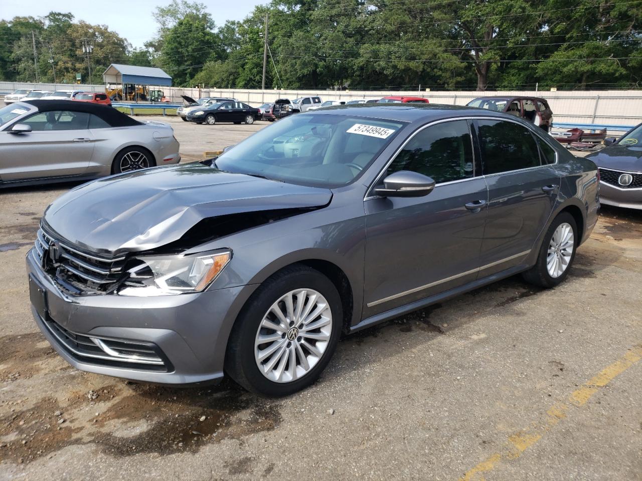 2017 Volkswagen Passat Se na sprzedaż w Eight Mile, AL - Front End