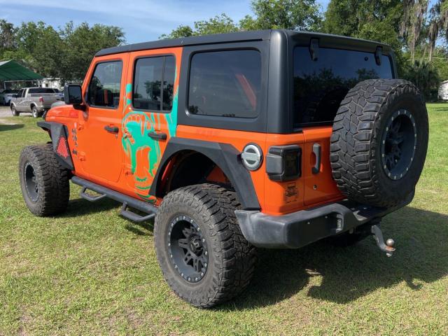  JEEP WRANGLER 2018 Orange