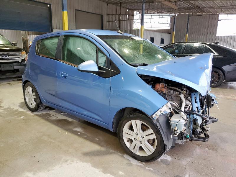 Hatchbacks CHEVROLET SPARK 2014 Blue