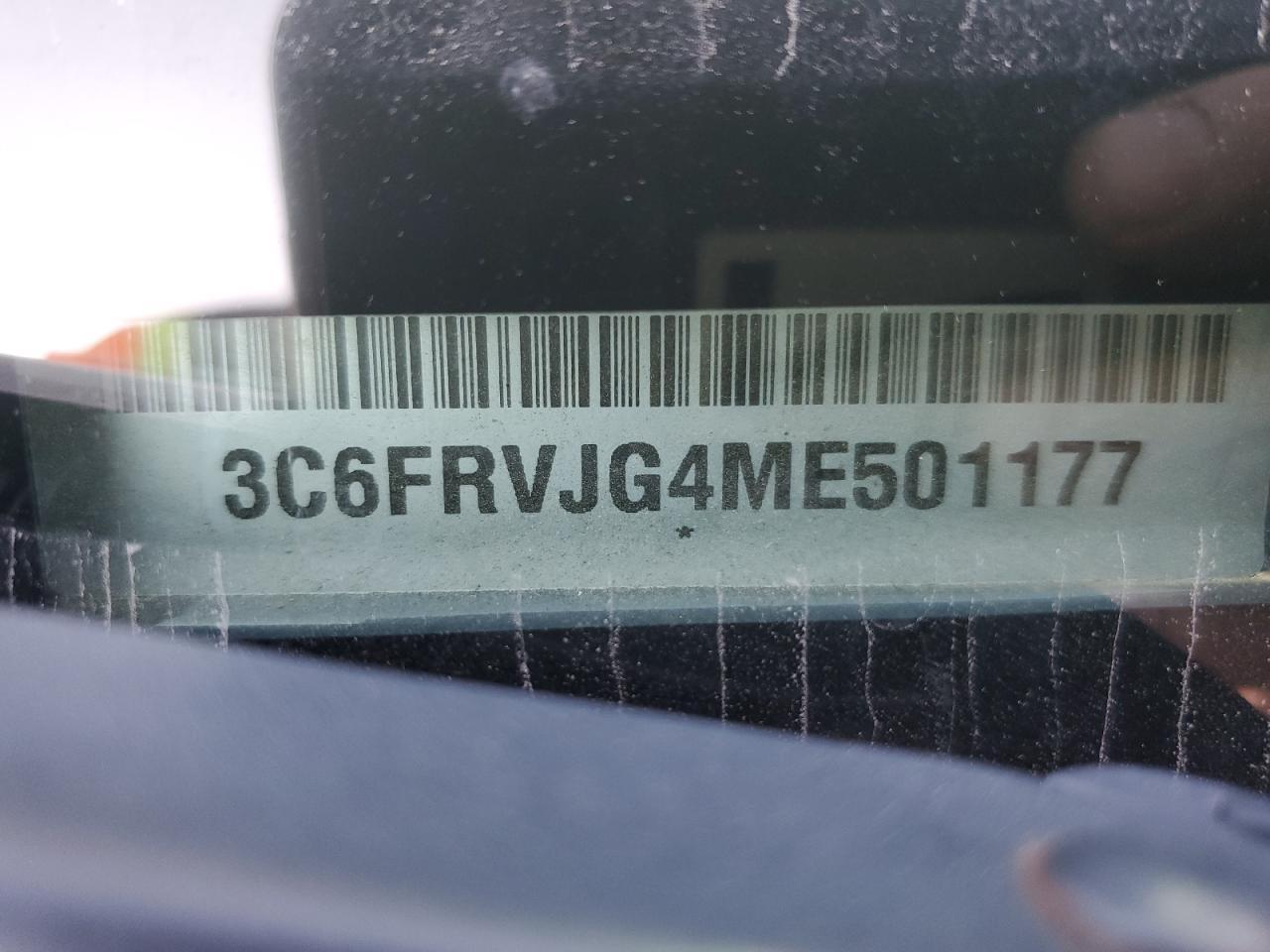 2021 Ram Promaster 3500 3500 High VIN: 3C6FRVJG4ME501177 Lot: 56898335