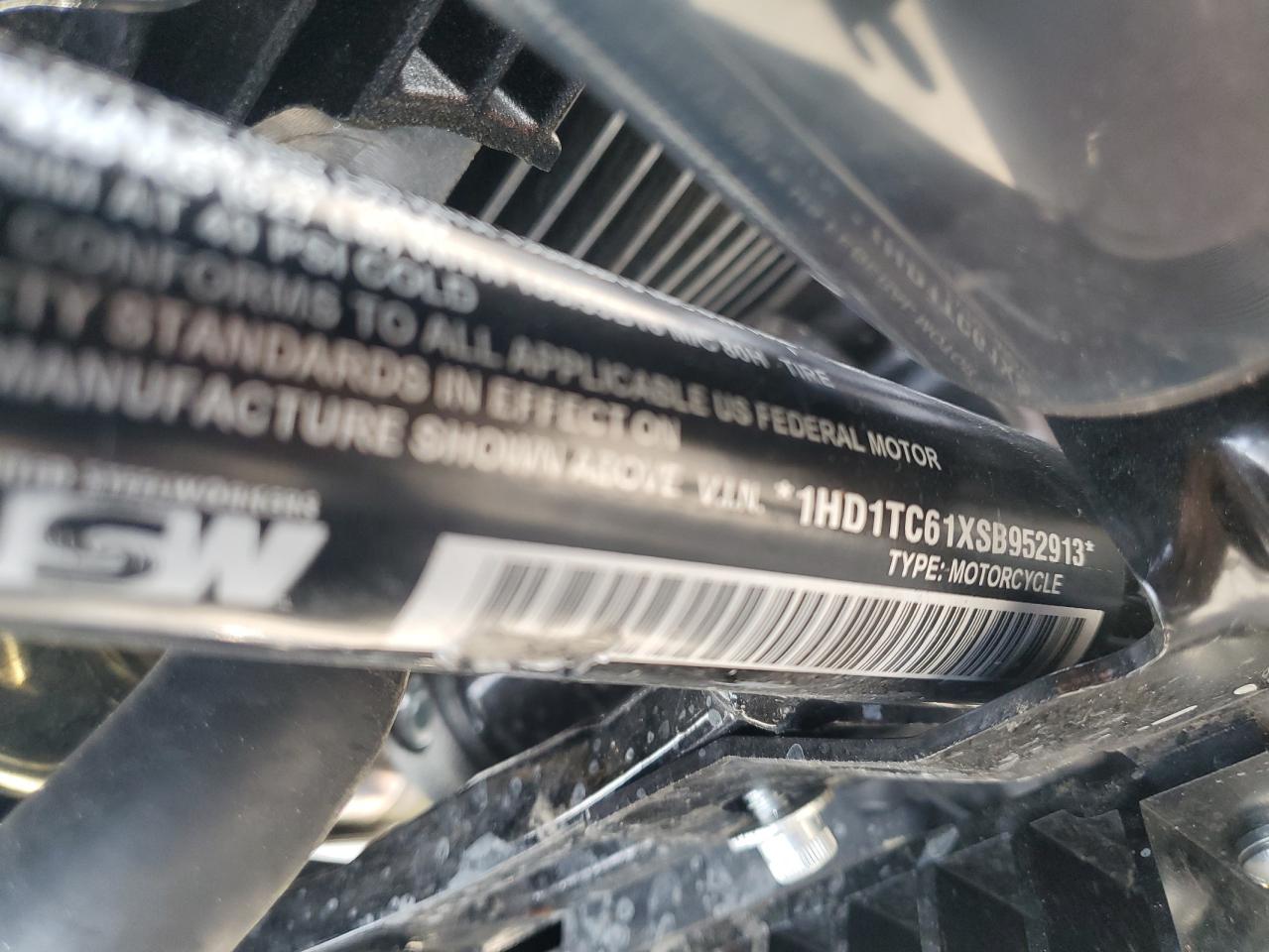 2025 Harley-Davidson Fltrxse VIN: 1HD1TC61XSB952913 Lot: 58165535