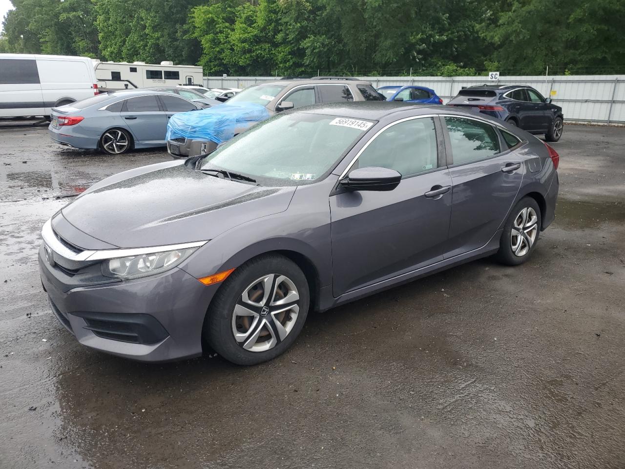 2018 Honda Civic Lx for Sale in Glassboro, NJ - Undercarriage