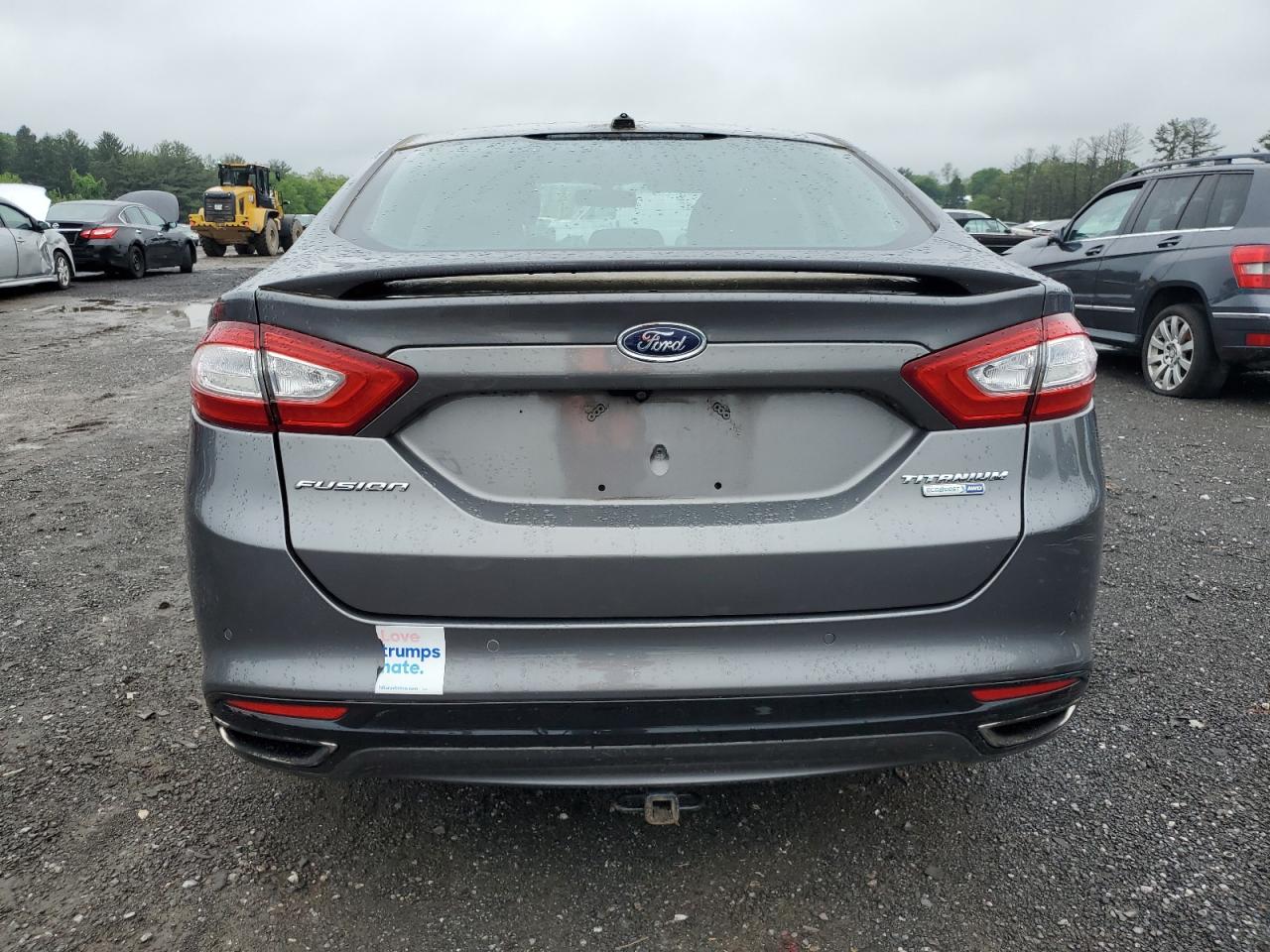 2013 Ford Fusion Titanium VIN: 3FA6P0D98DR182542 Lot: 56961115
