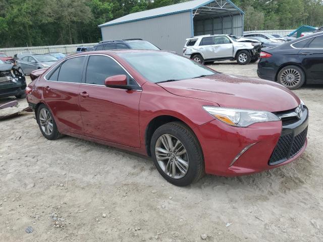  TOYOTA CAMRY 2016 Czerwony