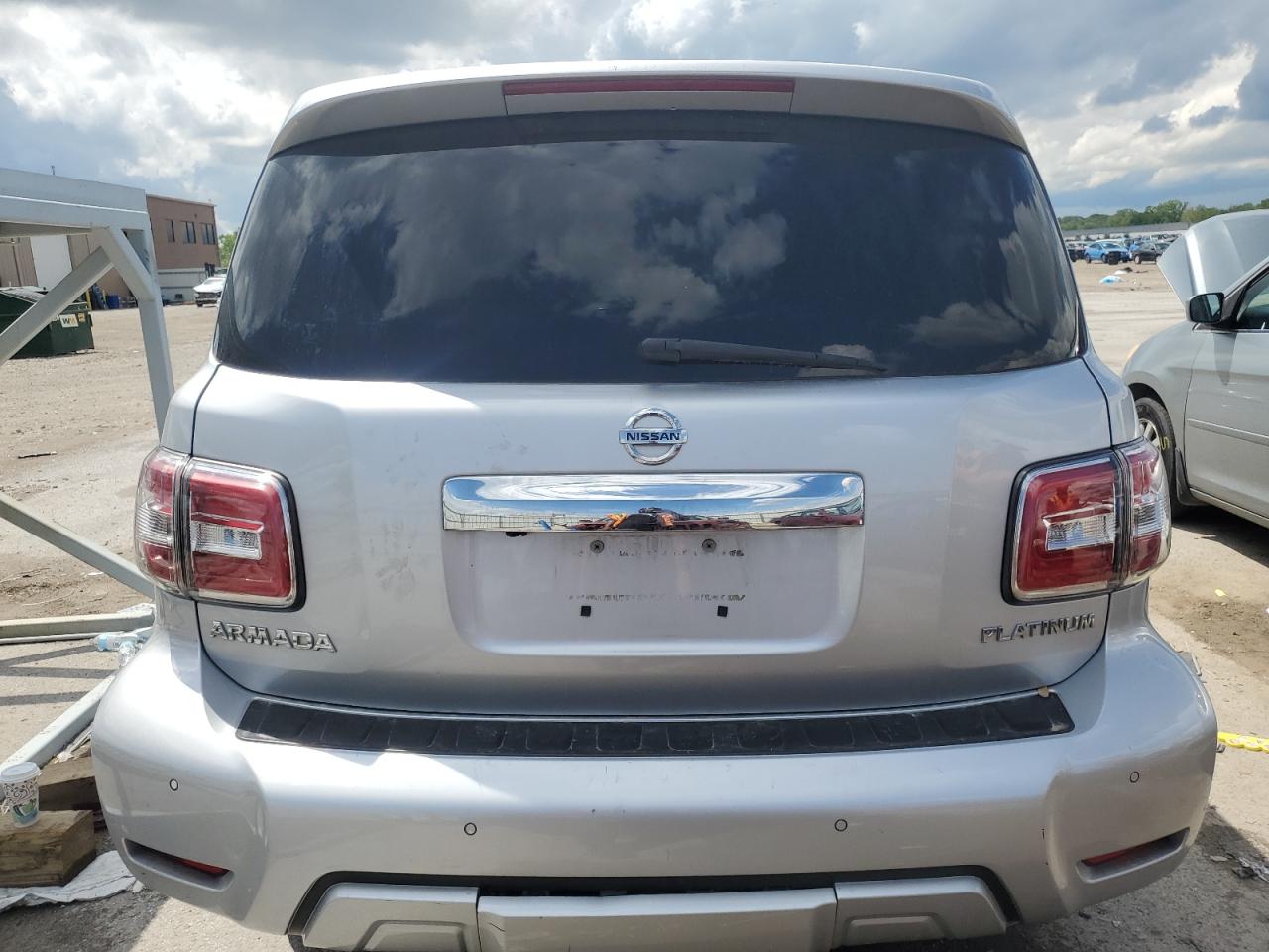 2017 Nissan Armada Platinum VIN: JN8AY2NF2H9303914 Lot: 55152045