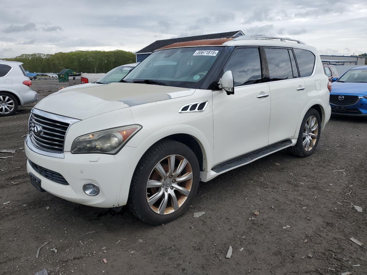 2012 Infiniti Qx56 na sprzedaż w Assonet, MA - Normal Wear