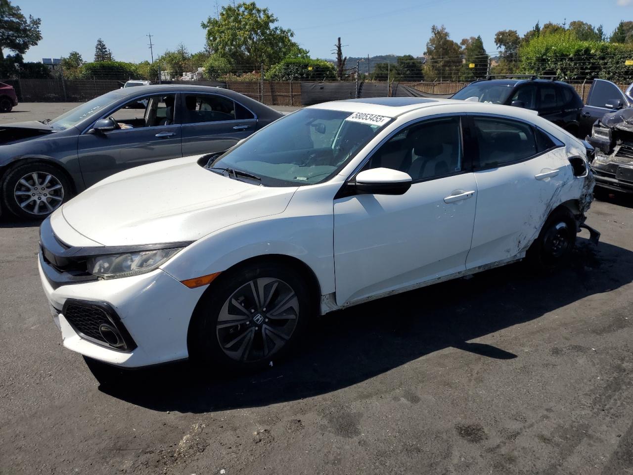 2017 Honda Civic Ex იყიდება San Martin-ში, CA - Rear End