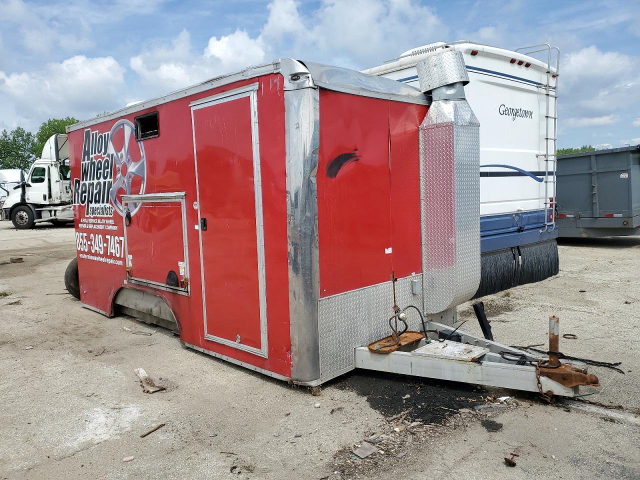 2018 Forest River Cmu218728 Enclosed Cargo Trailer zu verkaufen in Elgin, IL - All Over