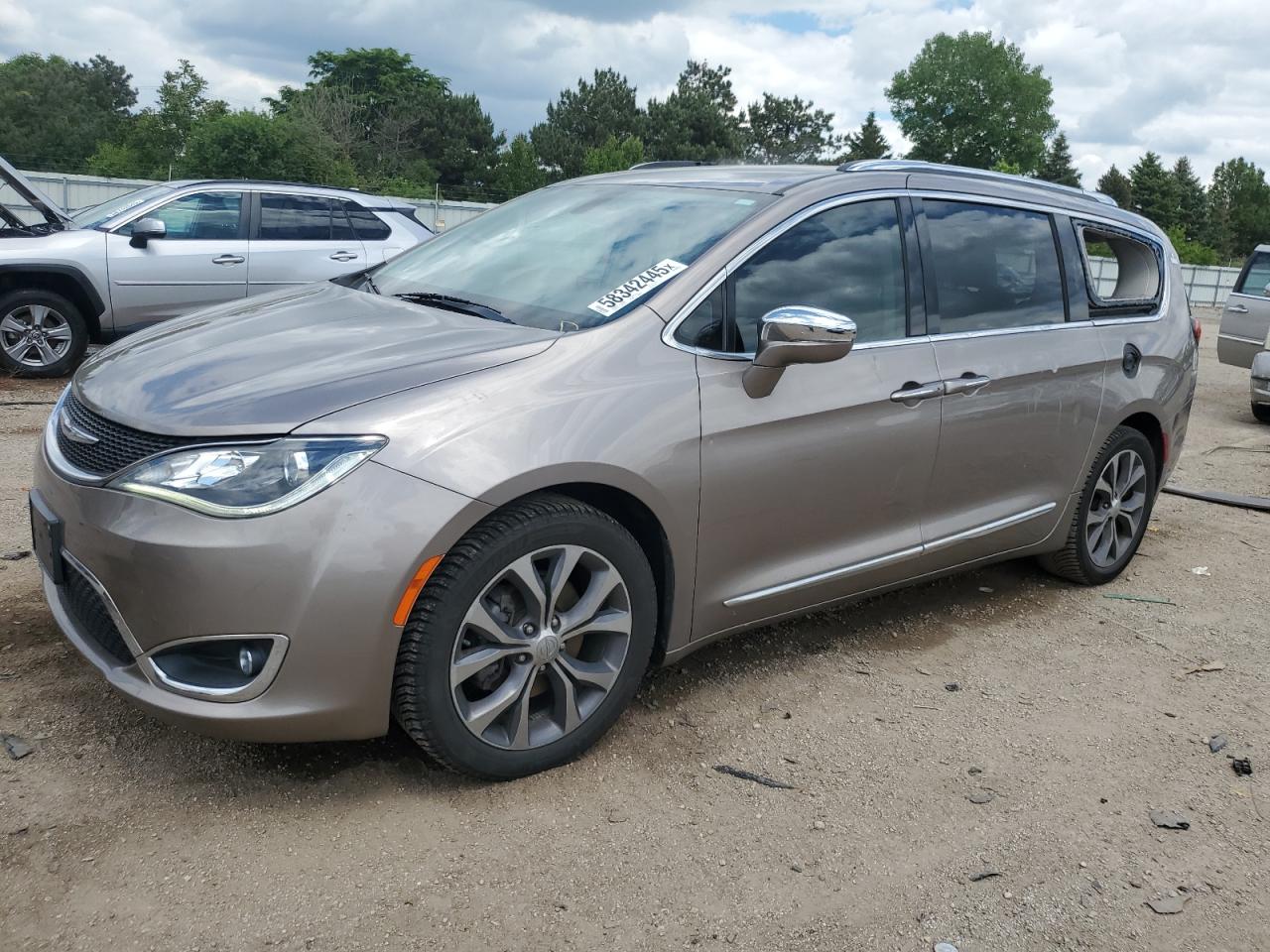 2017 Chrysler Pacifica Limited იყიდება Elgin-ში, IL - Hail