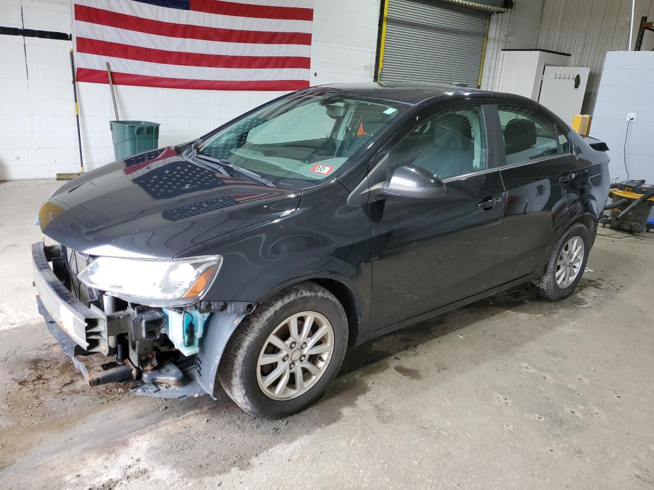 2017 Chevrolet Sonic Lt на продаже в Candia, NH - Front End