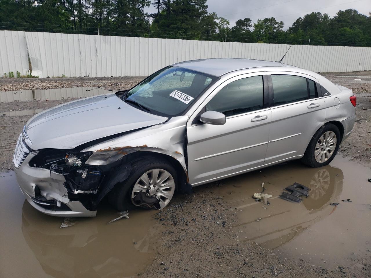 2011 Chrysler 200 Lx en Venta en Seaford, DE - Front End