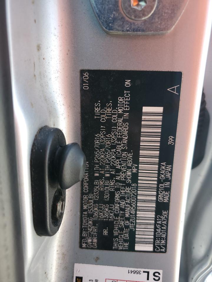 2006 Toyota 4Runner Sr5 VIN: JTEZU14R560072018 Lot: 57262155