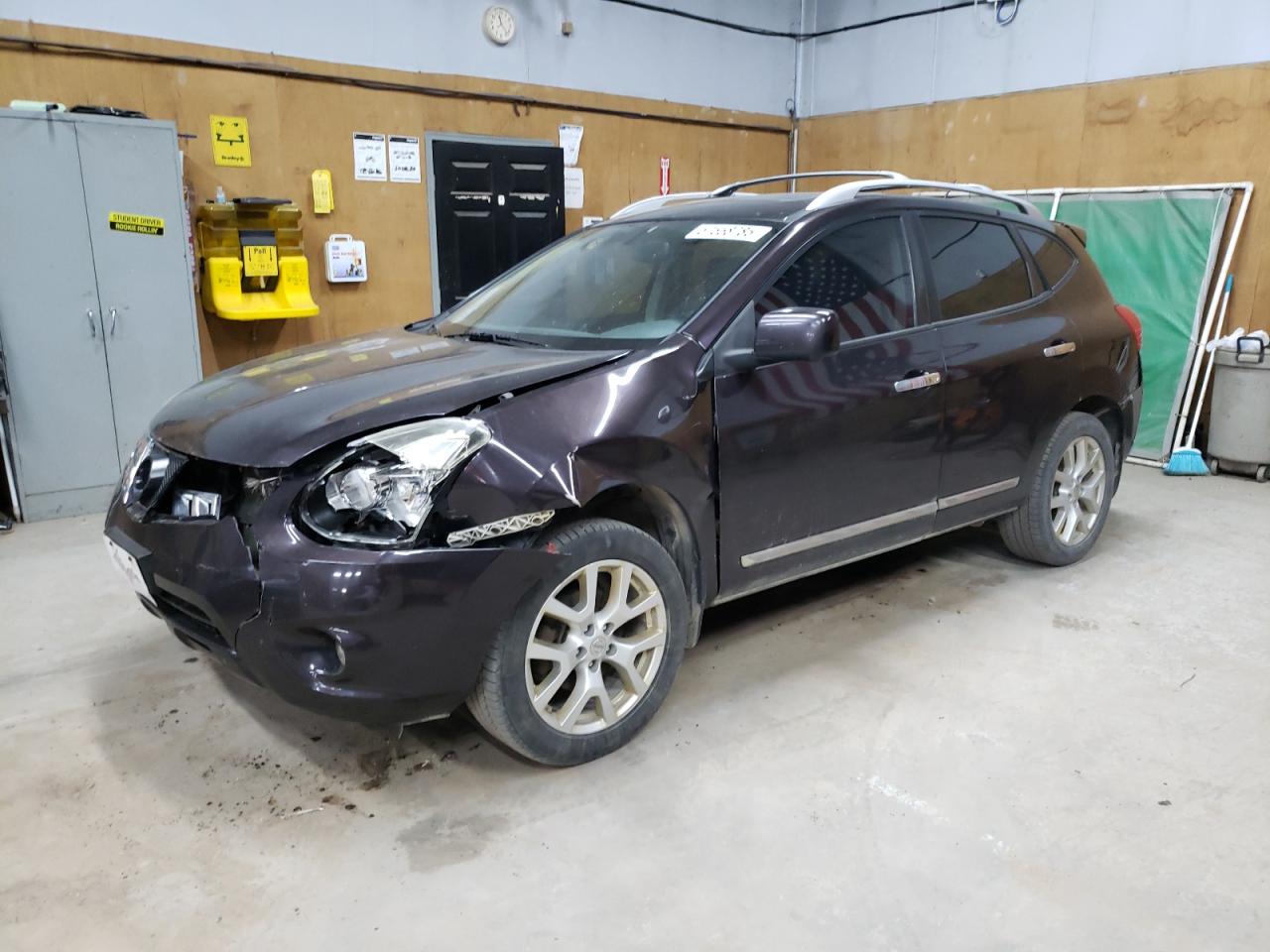 2012 Nissan Rogue S за продажба в Kincheloe, MI - Front End