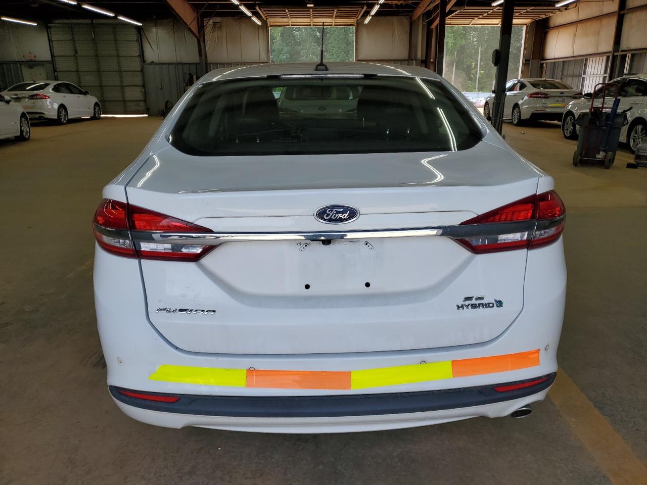 2018 Ford Fusion Se Hybrid VIN: 3FA6P0LU9JR171793 Lot: 54038465