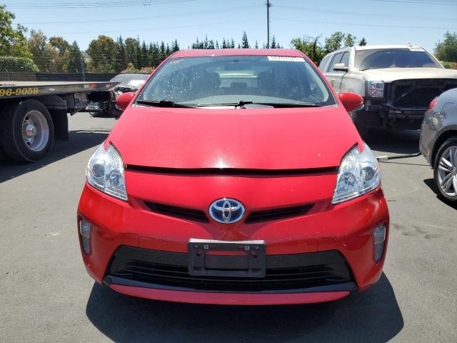  TOYOTA PRIUS 2015 Czerwony