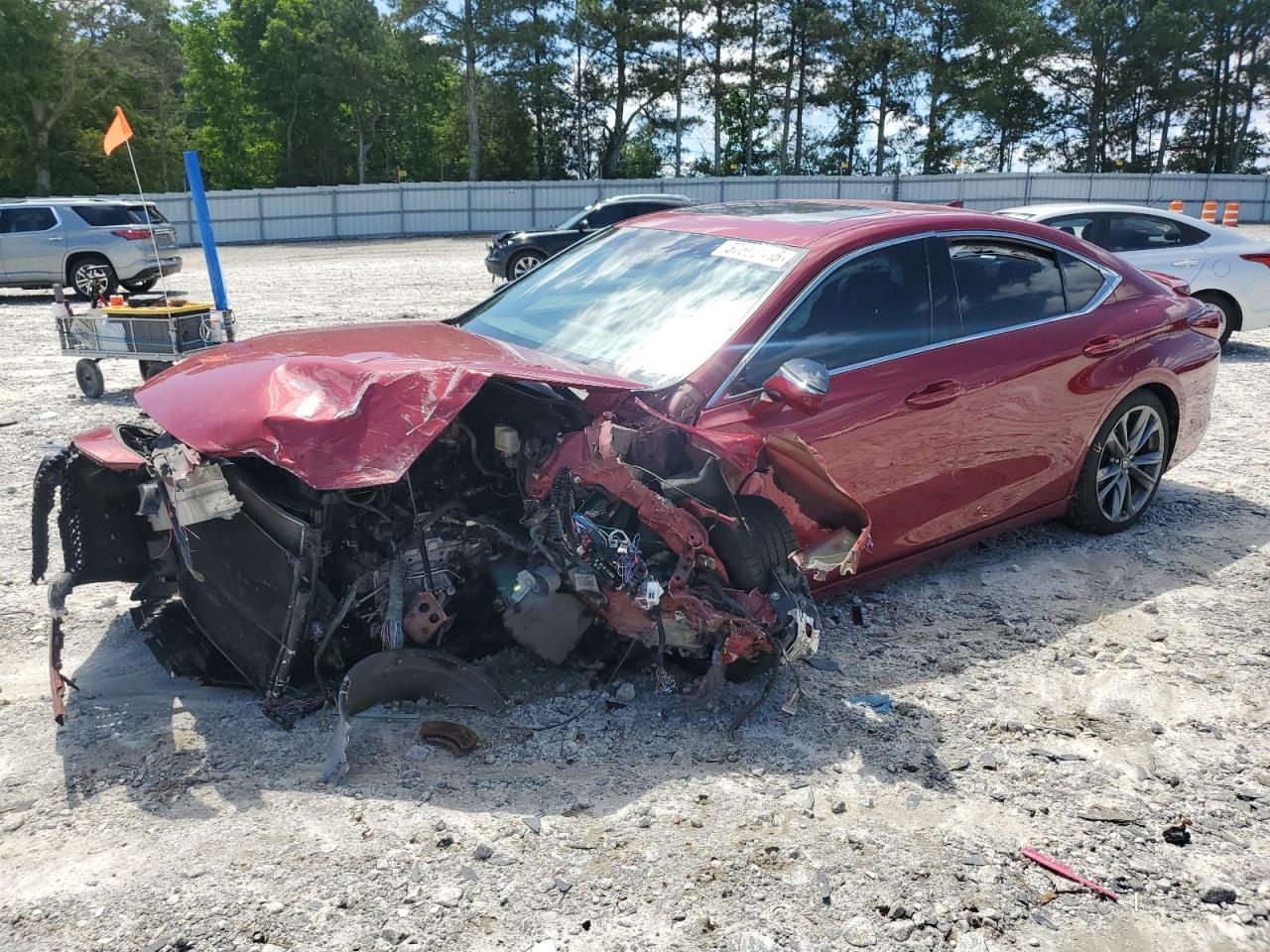 2019 Lexus Es 350 იყიდება Loganville-ში, GA - Front End