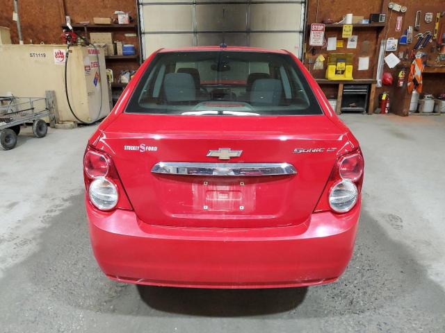  CHEVROLET SONIC 2012 Red