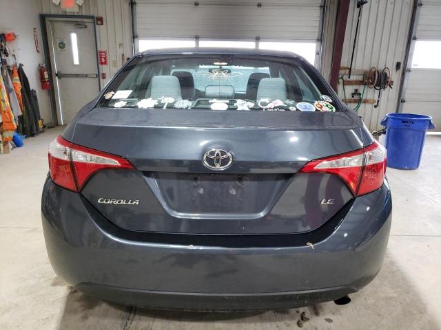 Седани TOYOTA COROLLA 2016 Сірий