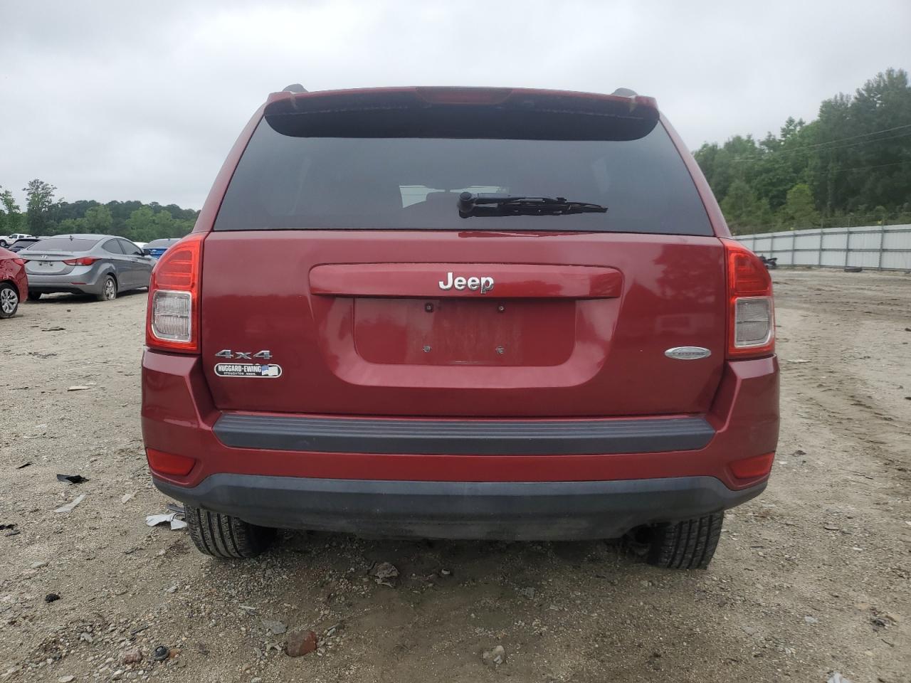 2012 Jeep Compass Latitude VIN: 1C4NJDEB6CD656110 Lot: 56780185