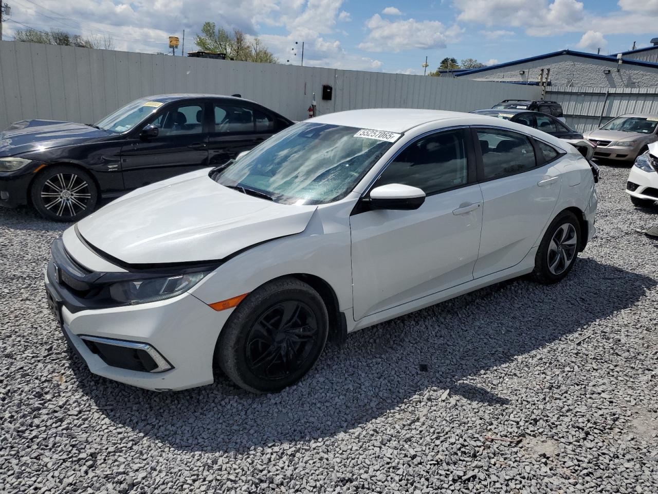 2019 Honda Civic Lx للبيع في Albany، NY - Rear End