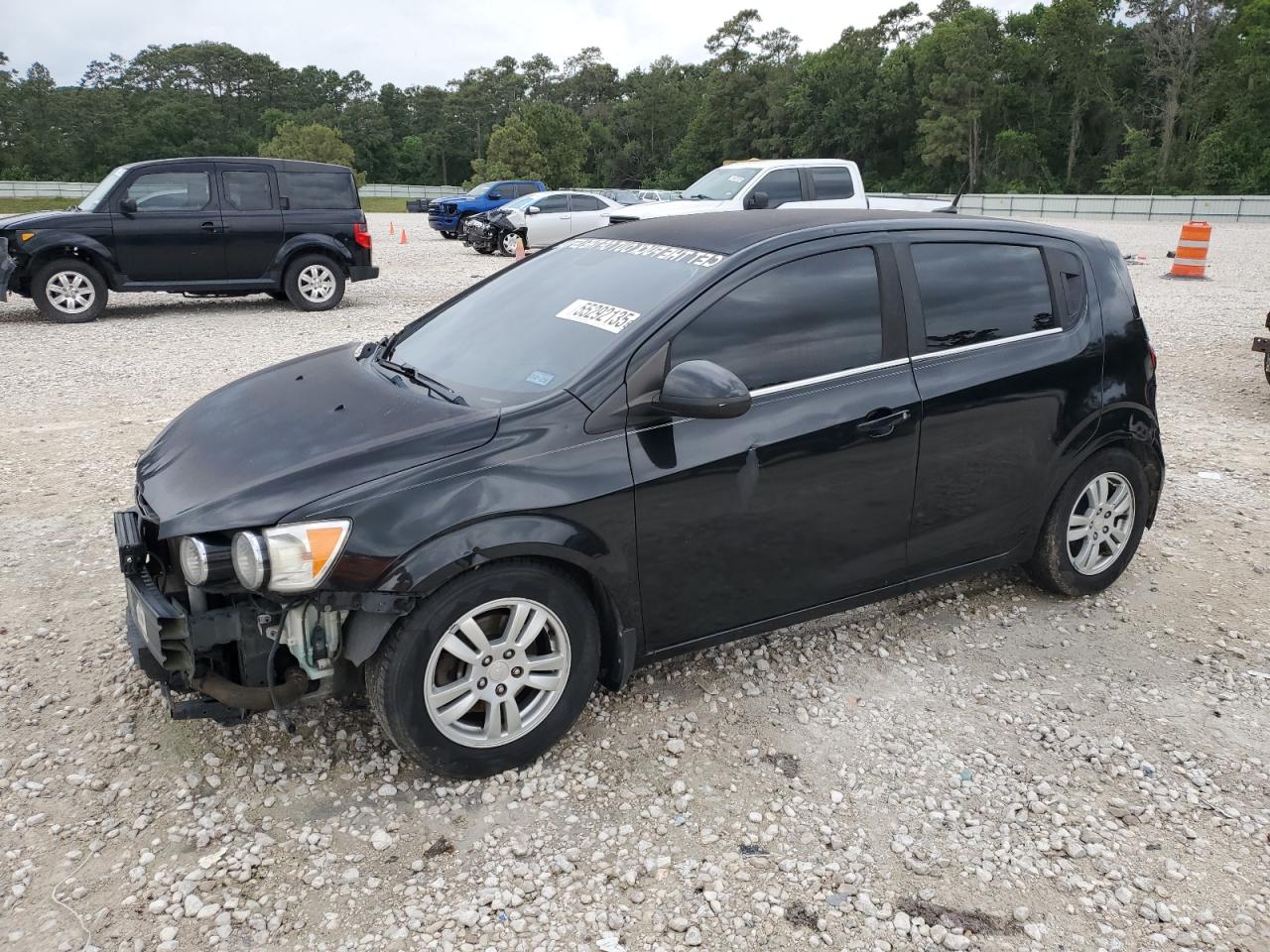 2013 Chevrolet Sonic Lt на продаже в Houston, TX - Front End