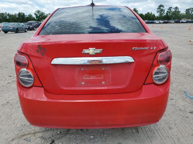  CHEVROLET SONIC 2015 Красный