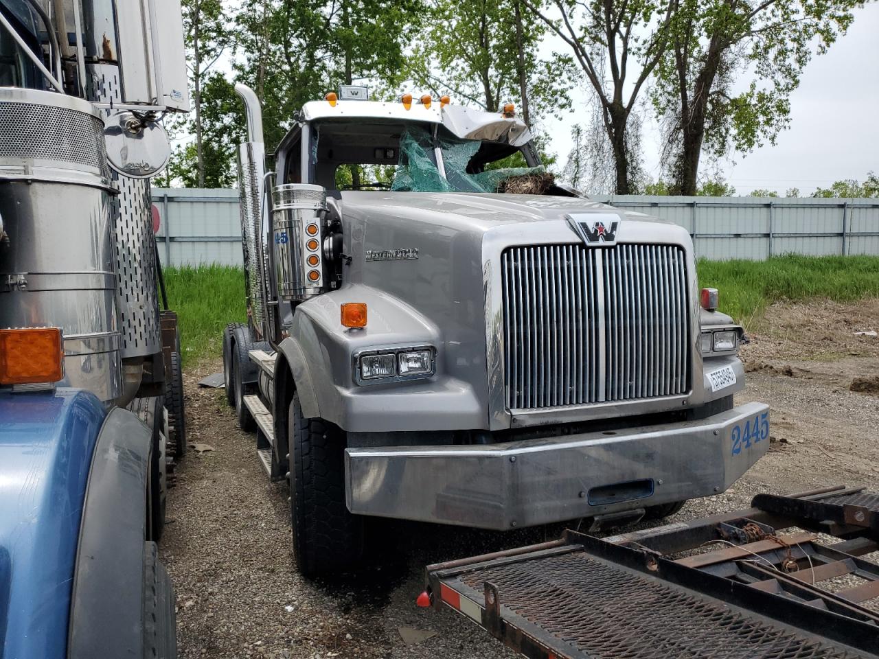 2019 Westen Star 4900 Semi Truck en Venta en Davison, MI - Rollover