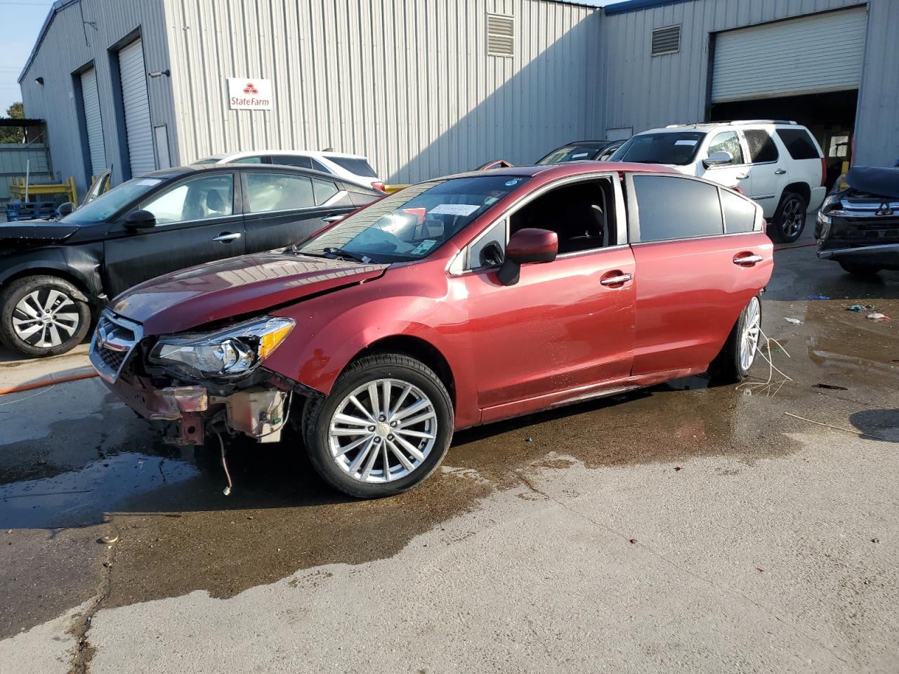 2012 Subaru Impreza Limited იყიდება New Orleans-ში, LA - Rear End