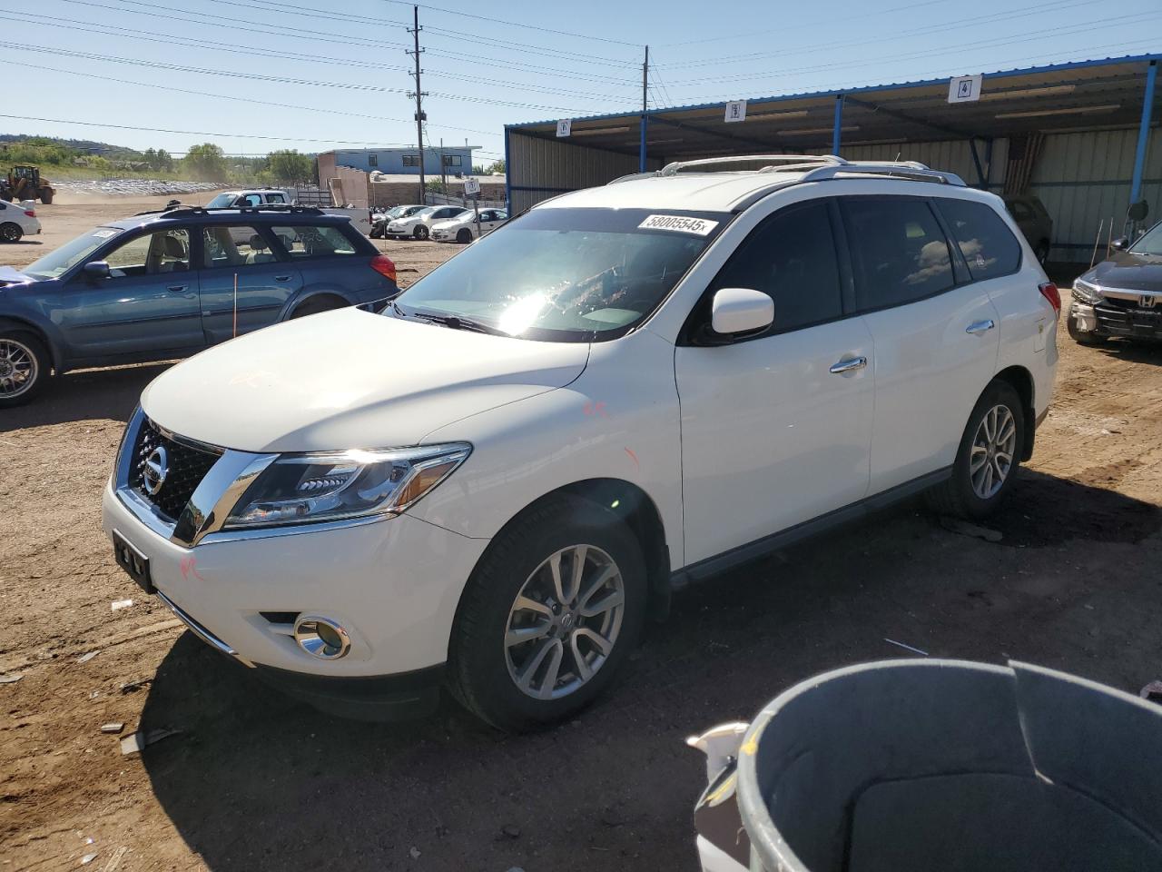 2016 Nissan Pathfinder S იყიდება Colorado Springs-ში, CO - Side