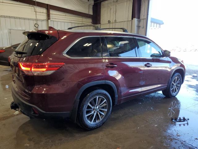  TOYOTA HIGHLANDER 2017 Burgundy