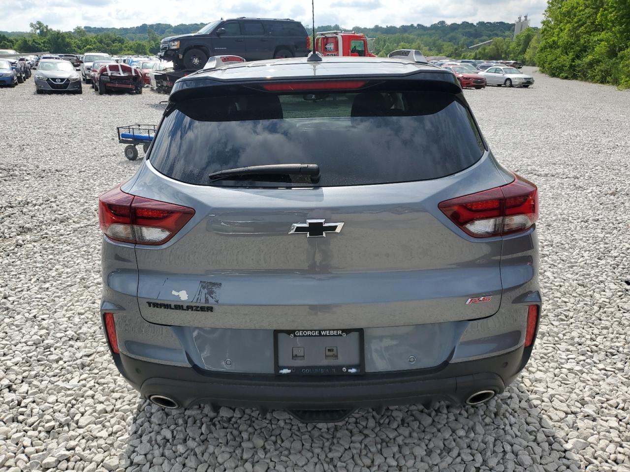 2022 Chevrolet Trailblazer Rs VIN: KL79MTSL2NB017878 Lot: 58429525