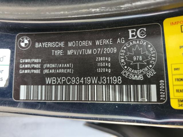 2009 BMW X3 XDRIVE30I
