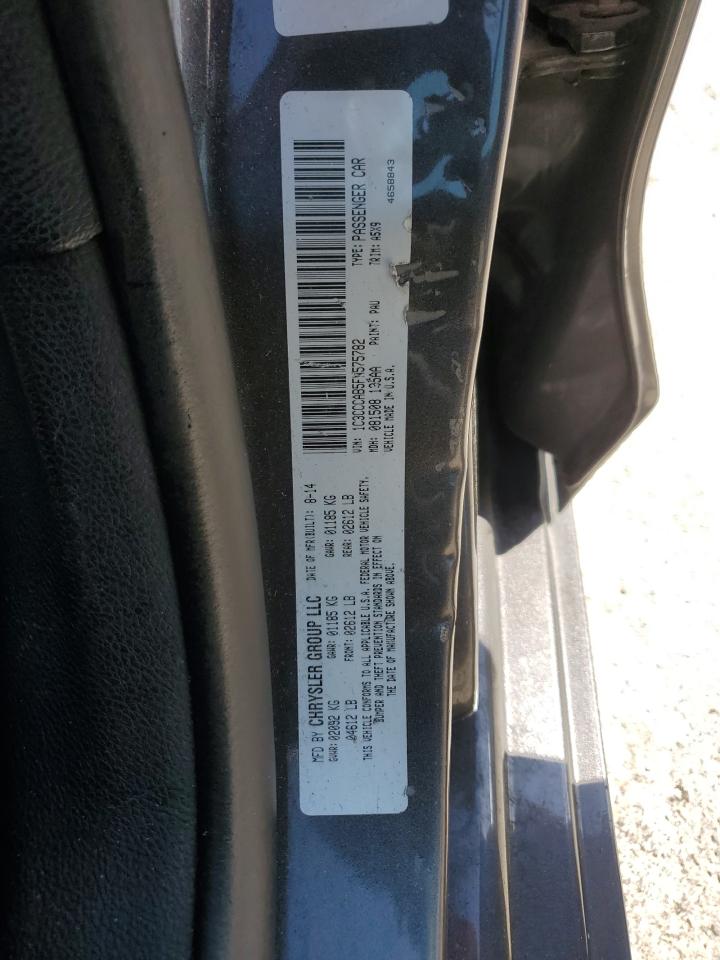 2015 Chrysler 200 Limited VIN: 1C3CCCAB5FN575782 Lot: 56903355