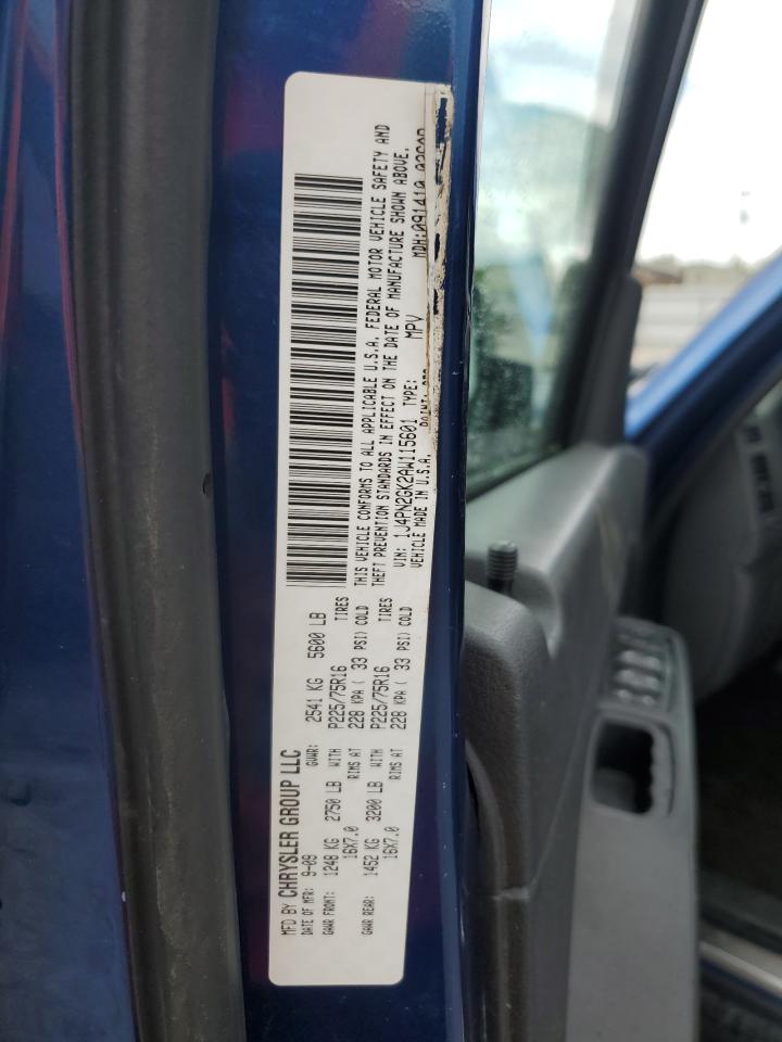 2010 Jeep Liberty Sport VIN: 1J4PN2GK2AW115601 Lot: 56647375