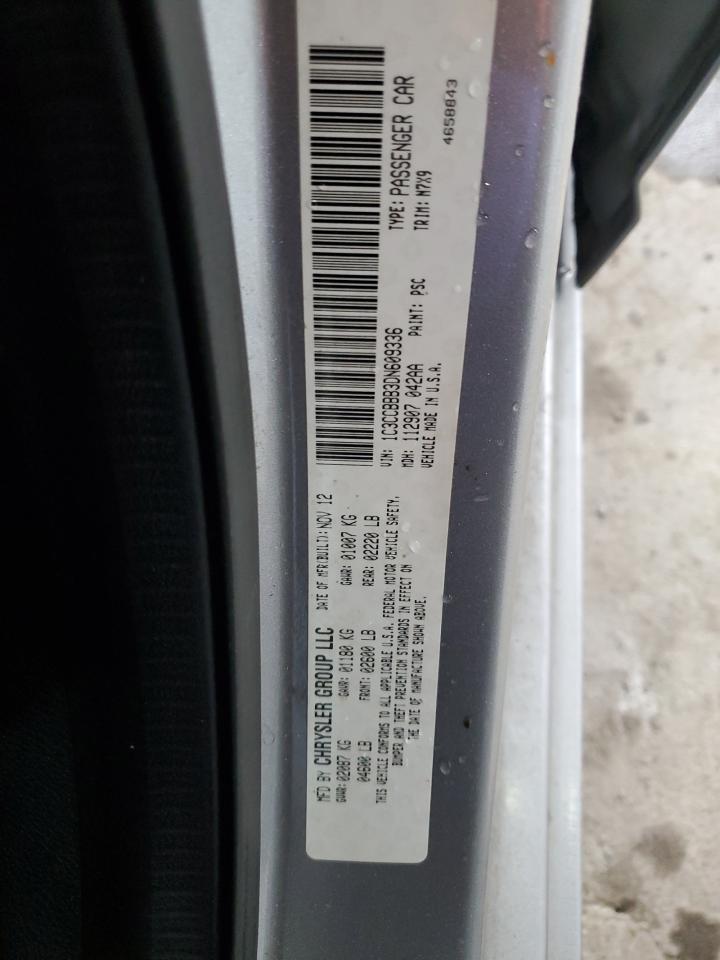 2013 Chrysler 200 Touring VIN: 1C3CCBBB3DN609336 Lot: 56555525