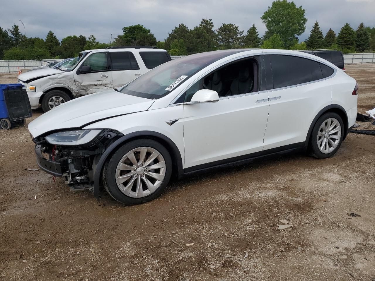 2020 Tesla Model X იყიდება Elgin-ში, IL - Front End
