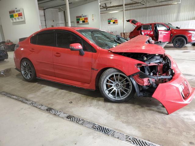  SUBARU WRX 2016 Красный