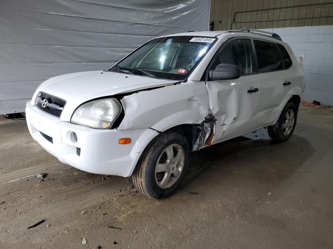 2008 Hyundai Tucson Gls zu verkaufen in Candia, NH - Front End