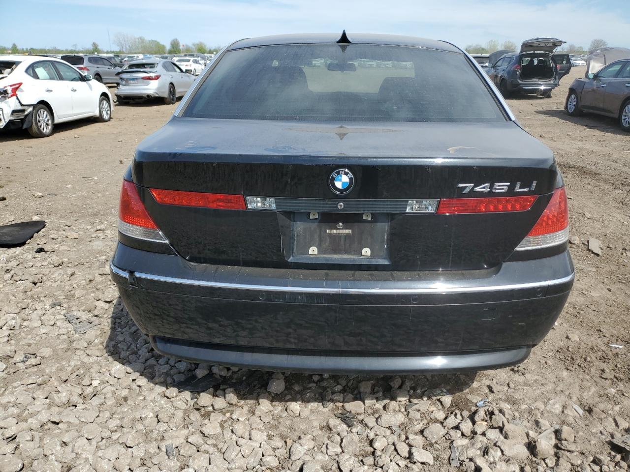 2003 BMW 745 Li VIN: WBAGN63463DS43985 Lot: 55730445